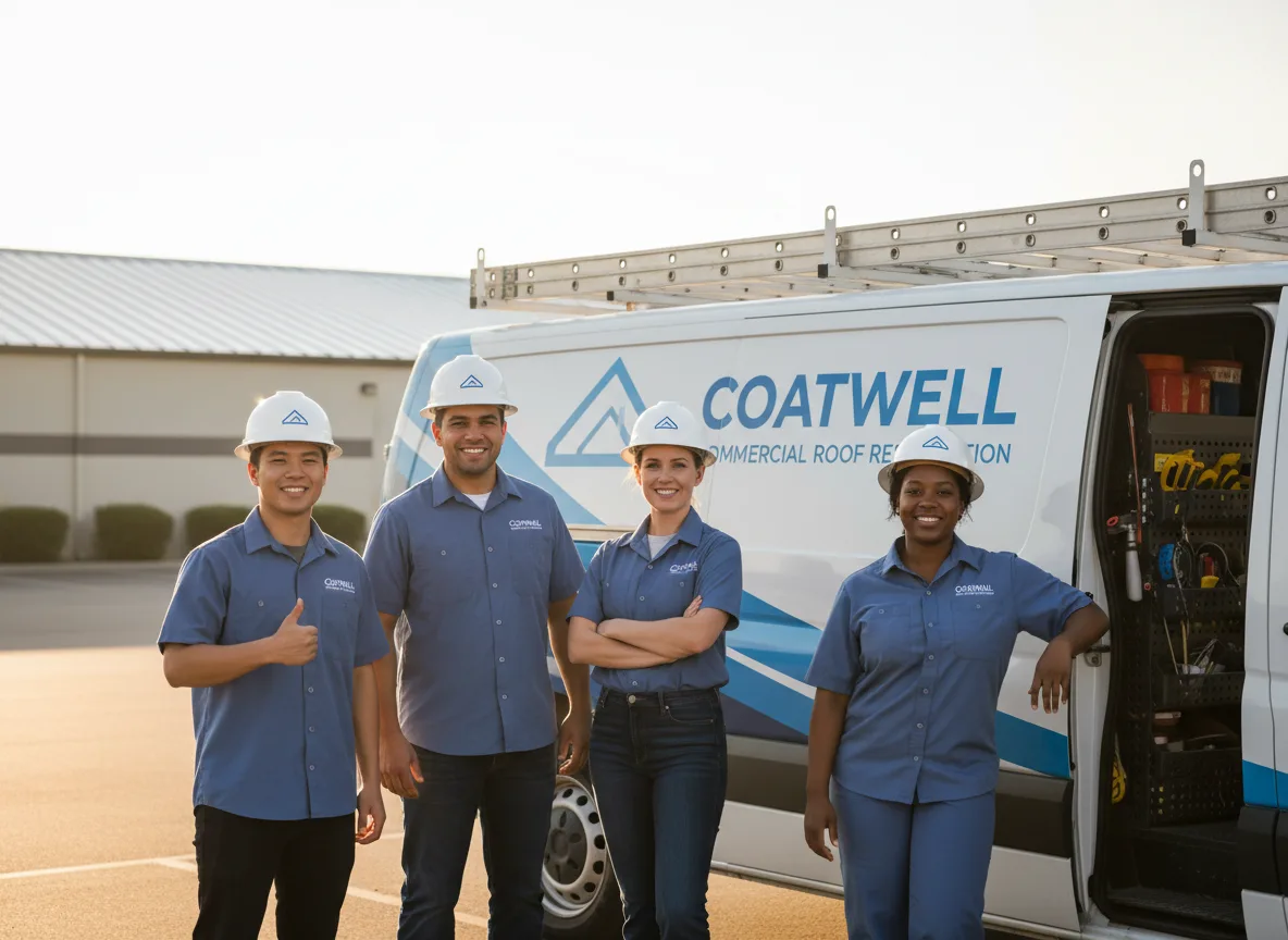 Commercial roof coating company in Seward, PA